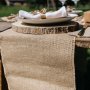 Bordsl�pare i jute - Natur - 28 cm x 5 m