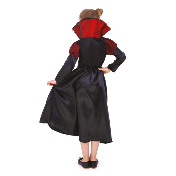 Halloweenkostym - Vampyrklnning - Barn - Strl 134-140