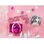Folieballong - Kub - Silver