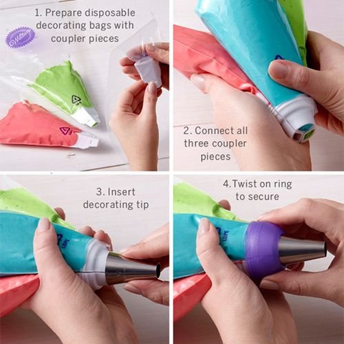 Wilton Colorswirl - Tri-Color Spritsset Wilton Colorswirl - Tri-Color Spritsset