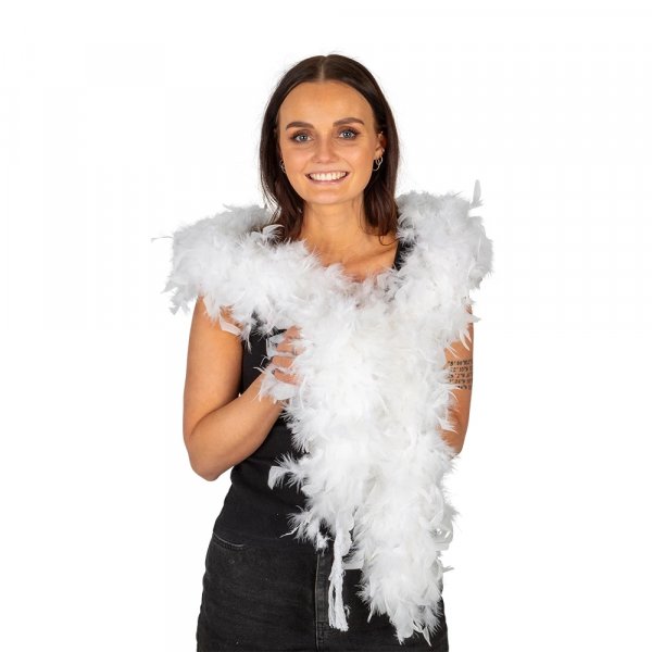 Fj�derboa - Vit - 80g