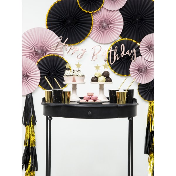 Cake picks - Stjärnor - Guldglitter - 6-pack Cake picks - Stjärnor - Guldglitter - 6-pack