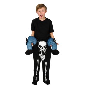 Carry Me Skeleton - Maskeraddräkt - 134-140 cm Carry Me Skeleton - Maskeraddräkt - 134-140 cm