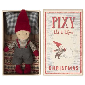 Tomtenisse i ask - Pixy Elf - Maileg