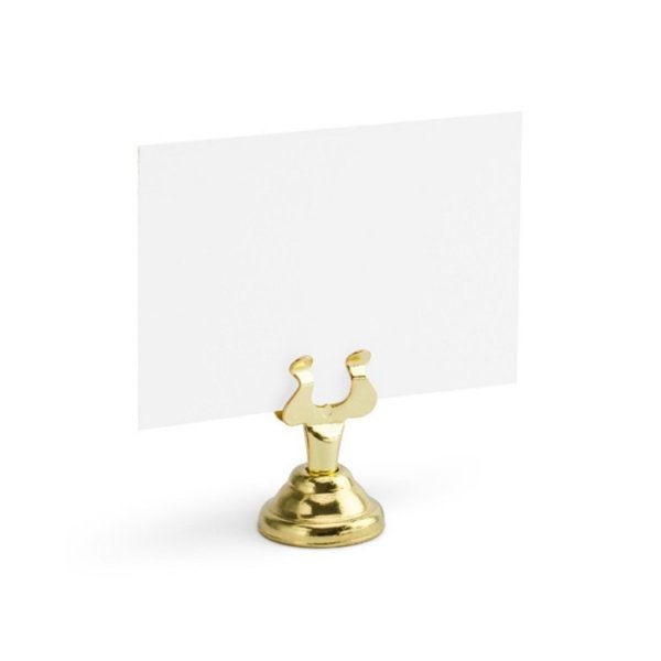 Bordsplaceringsh�llare Guld