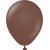Miniballonger enfrgade - Premium 13 cm - Chocolate Brown - 25-pack