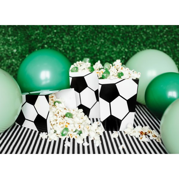 Popcornboxar - Fotboll - 6-pack Popcornboxar - Fotboll - 6-pack