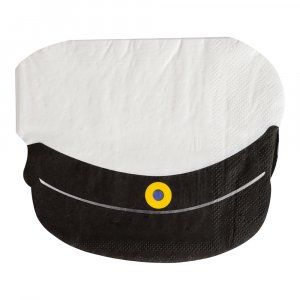 Små servetter - Studentmössa - 24x24 cm - 16-pack Små servetter - Studentmössa - 24x24 cm - 16-pack