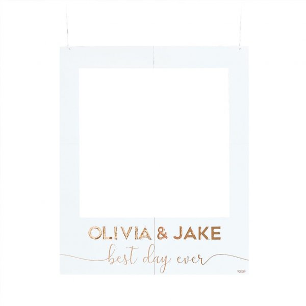 Polaroidskylt - DIY - Botanical Wedding