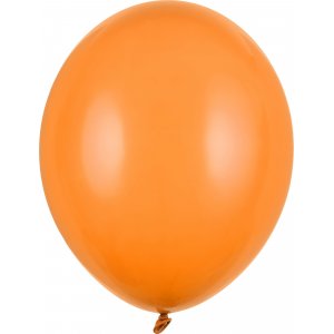 Pastellballonger - Premium 27 cm - Orange - 10-pack