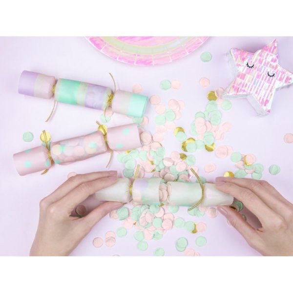 Sm�llkarameller, Crackers Pastell