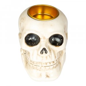 Ljusstake - Halloween - D�dskalle