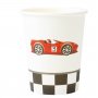 Pappersmugg - Bil med Silverfolie 8-pack (250 ml)