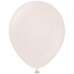 Stora enfärgade ballonger - 45 cm - White sand - 5-pack