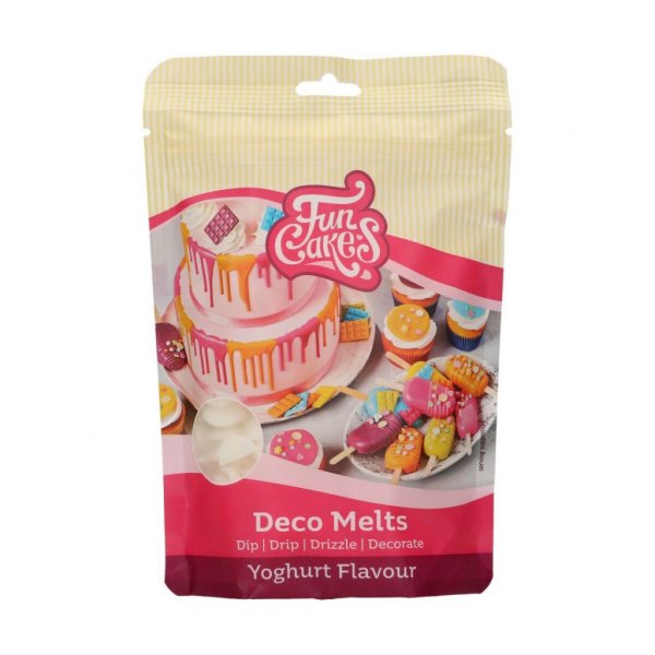 Deco melts - Smaksatt - Yoghurt - Vit - 250g