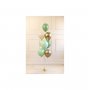 Ballongbukett gr�n/guld