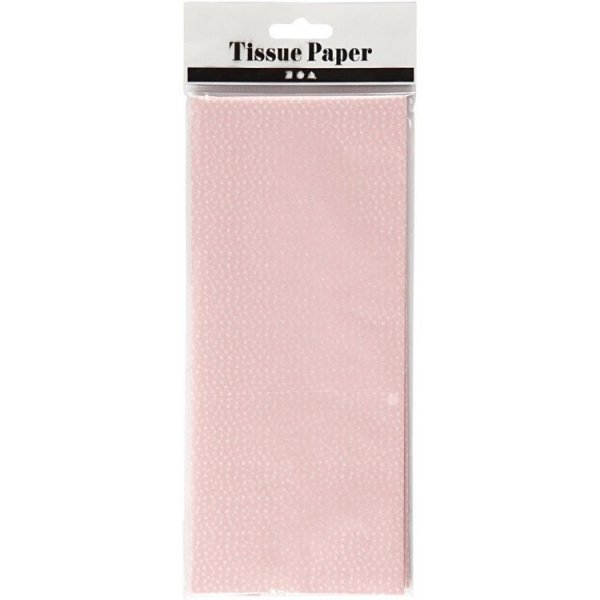 Silkespapper Prickigt Rosa