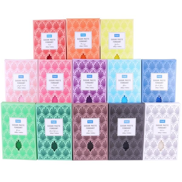 Sugarpaste/Sockerpasta Premium - Orange - PME - 250 g