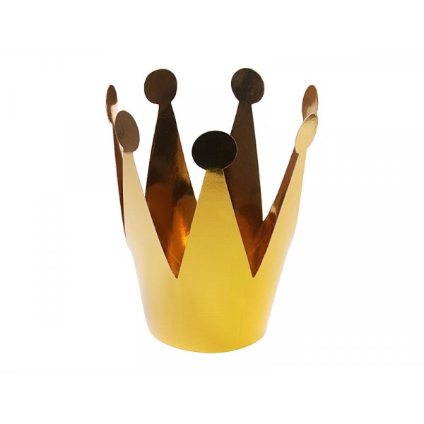 Prinsesskrona - 3-pack - Guld