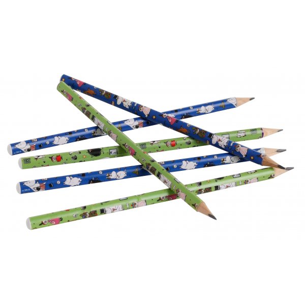 Blyertspennor - Mumin - 6-pack