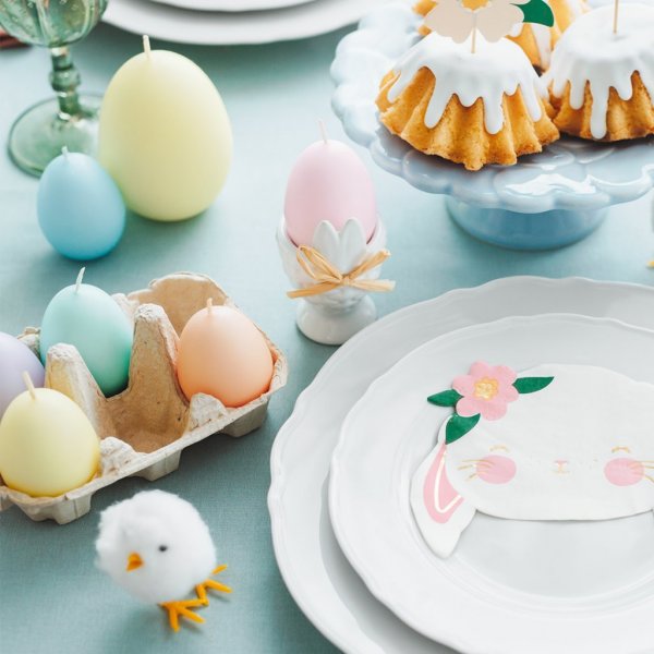 Ljus - gg - Pastellmix - 6-pack