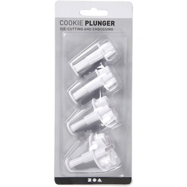 Utstickare med prägel - 3-pack - Stjärnor Utstickare med prägel - 3-pack - Stjärnor