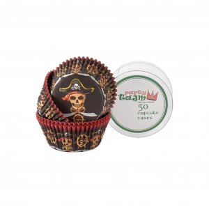 Muffinsformar - Pirat - 50-pack