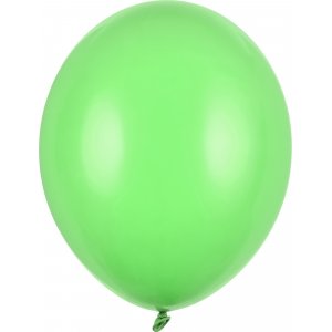 Miniballonger Pastell - Premium 12 cm - Grsgrn - 10-pack