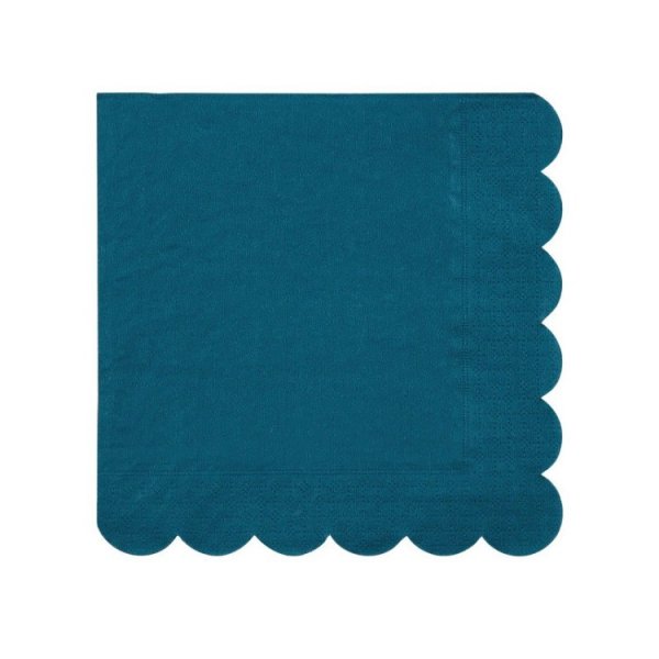 Servetter Turkos 20-pack - Meri Meri
