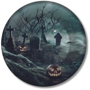 Papptallrikar - Halloween - Fright Night - 23 cm - 8-pack Papptallrikar - Halloween - Fright Night - 23 cm - 8-pack