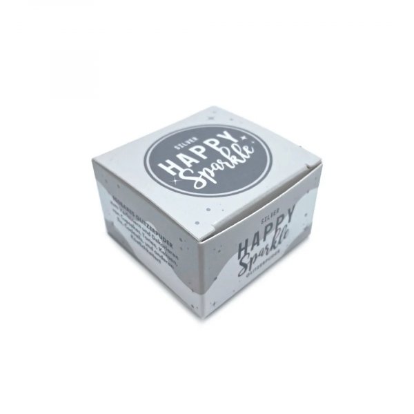 Ätbart glitter - Happy Sprinkles - Silver - 12 g Ätbart glitter - Happy Sprinkles - Silver - 12 g