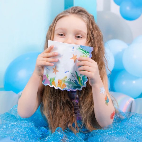 Servetter - Havstema - 10-pack