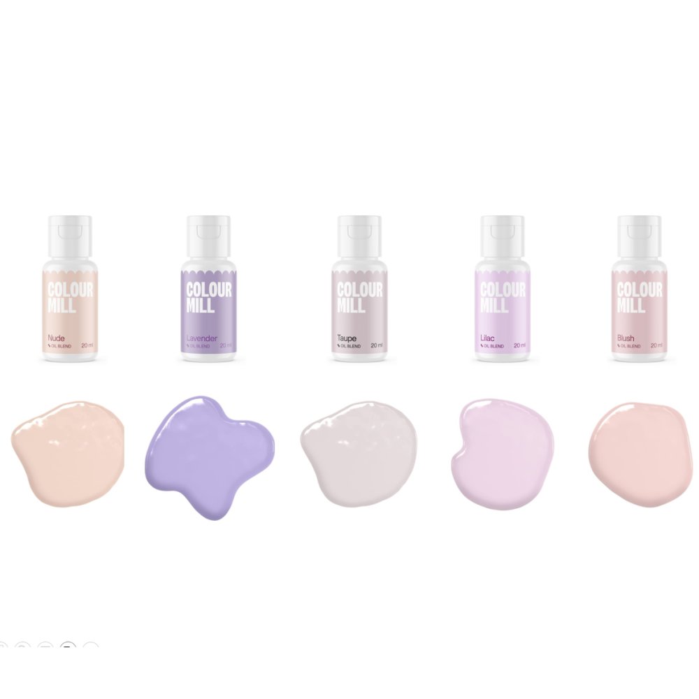 Colour Mill Paket Milda Lila/Rosa Pasteller 5 x 20ml - Kompletta paket
