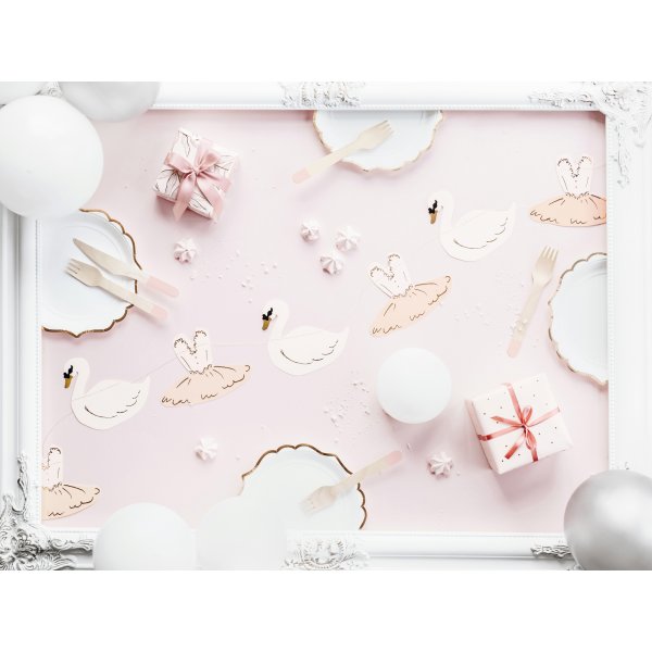 Desserttallrikar - Vita med guldkant - 6-pack Desserttallrikar - Vita med guldkant - 6-pack