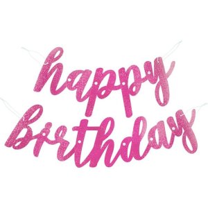 Banner Happy Birthday Rosa