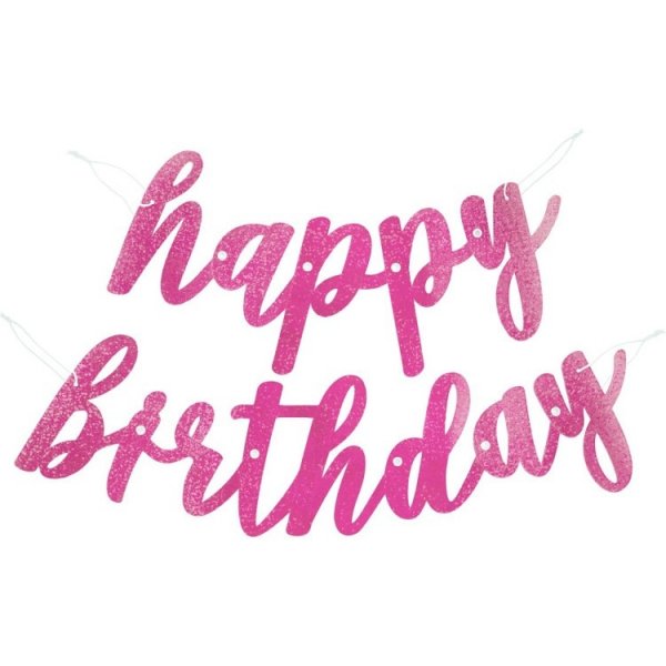 Banner Happy Birthday Rosa