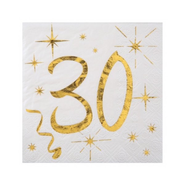Kaffeservetter 30 �r