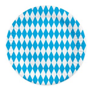 Papptallrikar - Oktoberfest - 23 cm - 8-pack