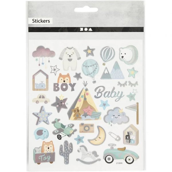 Stickers - 15x16,5cm - Baby Boy Stickers - 15x16,5cm - Baby Boy