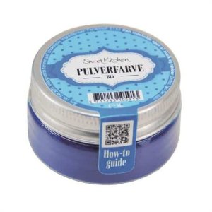 Pulverf�rg - Bl� - SweetKitchen - 4 g