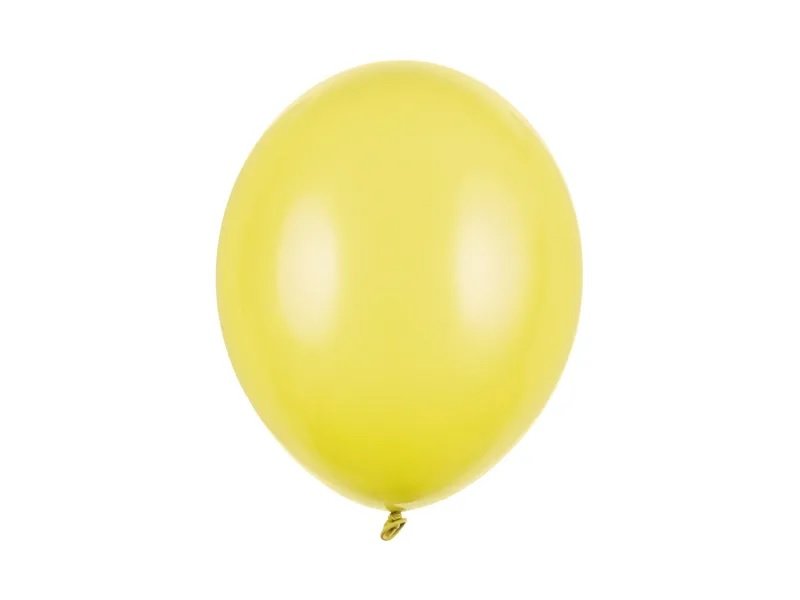 Pastellballonger - Standard 30 cm - Gul - 100-pack - Pastell, Enfärgade ballonger, Ballonger