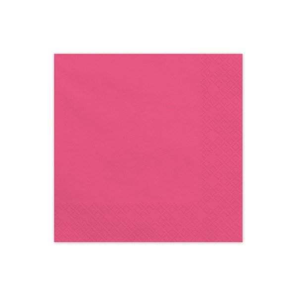 Servetter - Hot Pink - 20-pack