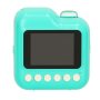 Omedelbar kamera med termisk skrivare 24MP 32GB SD-kort Gr�n - Inkl. 3 pappersrullar