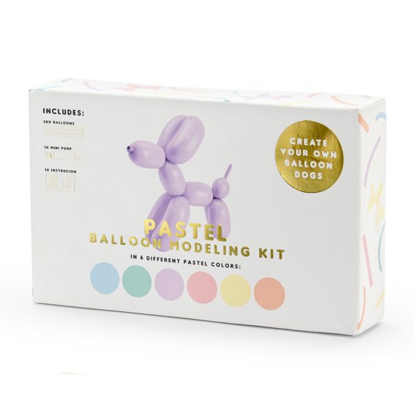 Figurballonger - Blandade frger -30-pack