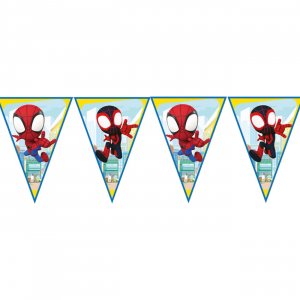 Vimpelgirlang Spidey & Hans Fantastiska V�nner 2,3m