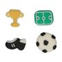 Sockerdekorationer - Fotboll - FunCakes - 8 st Sockerdekorationer - Fotboll - FunCakes - 8 st