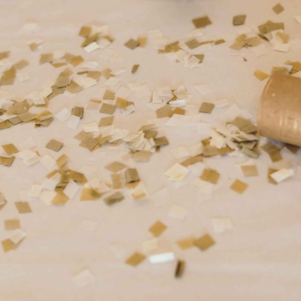 Konfetti - Creme - 20 cm x 4,5 cm