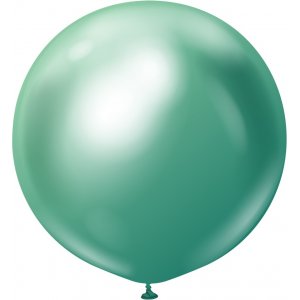 Ballonger enfrgade - Premium 60 cm - Green Chrome