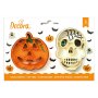 Utstickare - Pumpa & d�dskalle - Halloween