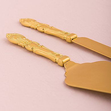 Serveringsset - Guld Serveringsset - Guld